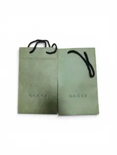 GUCCI ショップ袋 2枚セットのサムネイル