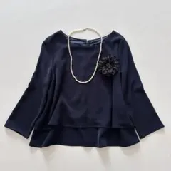 アーバンリサーチドアーズ バックレース ティアード ブラウス