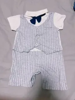 ストライプボウタイ付きフォーマル服