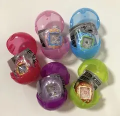 たまごっち　シャカシャカチャームコレクション3 5種セット　セミコンプリート