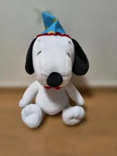 スヌーピー ぬいぐるみ 帽子付き