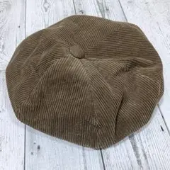 【USED】Ray BEAMS カーキ コーデュロイ ベレー帽