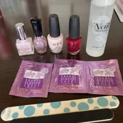 ネイルグッズセット　ピンク系