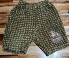 BeBe　牛の刺繍付きチェック柄パンツ　サイズ90