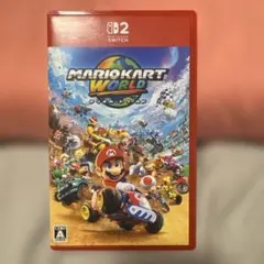 美品　マリオカートワールド　Nintendo Switch 2 ソフト