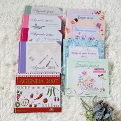 希少⭐️Agenda 9冊セット　Mango 2025年最新】agenda クロスステッチ2021の人気アイテム - メルカリ