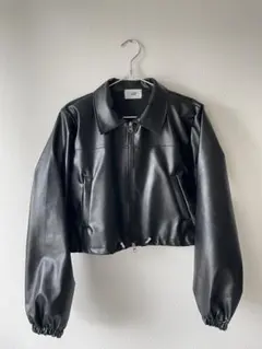 フェイクレザージャケット