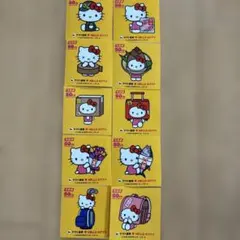 ハローキティ 50周年記念 ステッカー 10枚セット