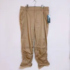 【新品未使用】ALPHA CUBIC シャーリング クロップドパンツ カーゴ風のサムネイル