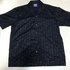 【LDH】新品XL 半袖シャツLL 黒 モノグラム EXILE TAKAHIRO