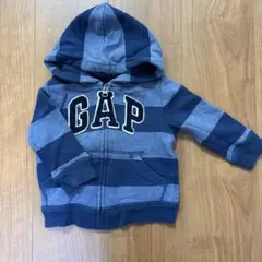 babyGAP■フード付きジップパーカー■記名なし■サイズ80【G-8】