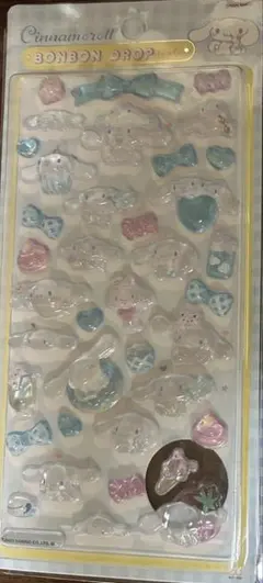 Cinnamoroll ボンボンドロップシール　サンスター