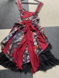 メタモルフォーゼ ハイカラ小町タックジャンパースカート 和ロリ