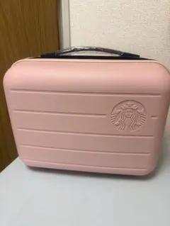 ★GW割引★スターバックス　ミニキャリーケース　ピンク　ミニトランク