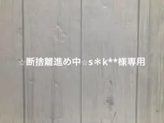⭐︎断捨離進め中⭐︎s＊k**様専用