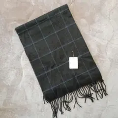 The Intermediary Customer カシミヤマフラー チェック柄