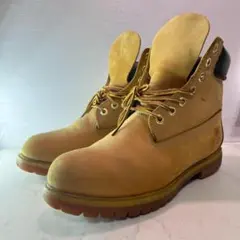 良品 Timberland 10061 6インチプレミアムイエローブーツ 9W