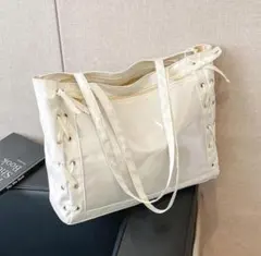 推し活 バッグ 痛トート 痛ショルダー 痛バッグ痛バ ブラック ホワイト 人気