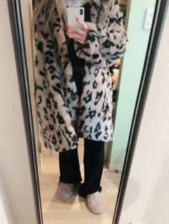 レオパード ファーコート