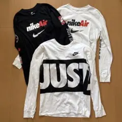 Nike 長袖シャツ ホワイト ブラック