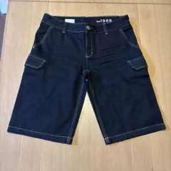 Gap 1969 カーゴショートパンツ コットン ブラック サイズ4のサムネイル