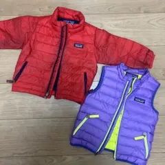 patagonia アウターとベスト セット 2T