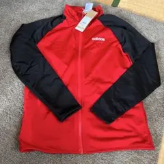 adidas 赤黒 ジャージ