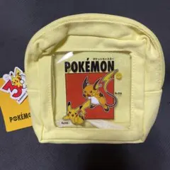 3COINS ポケモン　ミニポーチ　ピカチュウ　ライチュウ