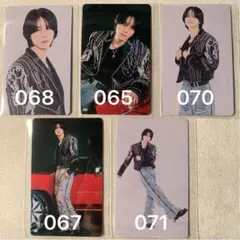 バラ売可: 佐藤景瑚 JO1DERSHOW2024 トレカ5枚セット