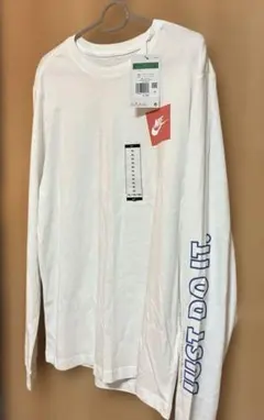 NIKE 長袖シャツ ホワイト XL 新品タグ付きのサムネイル
