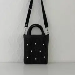 スモールポシェット《パール》　ヌビバッグ／ヌビポシェット／ヌビショルダー