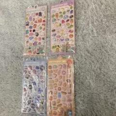BONBON DROP風キャラクターシール 4シートセット