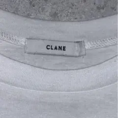 CLANE 半袖カットソー ホワイト TシャツCLANE 無地　コンパクト　36のサムネイル
