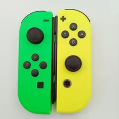 【美品純正完動品】Nintendo Switch Joy-Con 緑黄①