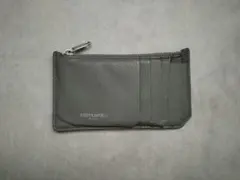 SAINT LAURENT グレー レザー コインケース　フラグメント　ケース