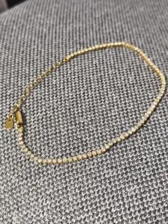 18k 4mmグリッターブレスレット - メルカリ