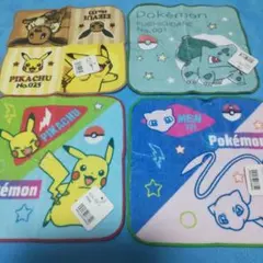 ポケモン プチタオル 4枚セット