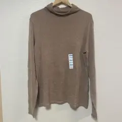 OLD NAVY ベージュ タートルネック セーター L