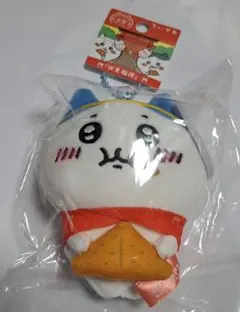 ちいかわ「伏見稲荷」ぬいぐるみキーチェーン（ハチワレ）