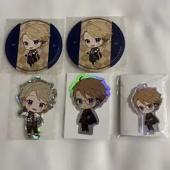 あんスタ アニカフェコースター・ステッカー他 鳴上嵐