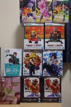 【新品未開封】ジャンプ系　プライズフィギュア　11体セット