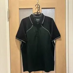 美品★HUGO BOSS メンズポロシャツ M ブラック/グリーン