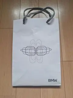 BMW ショッパー 紙袋 ショップ袋 ホワイトのサムネイル