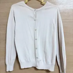 CINEMA CLUB カーディガン ベージュ