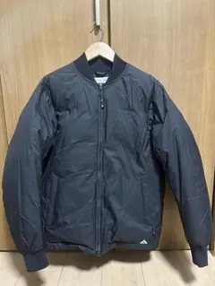 BAYFLOW ブラック ダウンジャケット ジップアップ