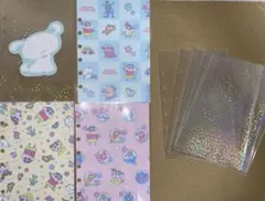 24時間以内匿名発送⭐️A7サイズ　シール帳台紙　透明シール帳