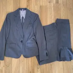 洋服の青山　×　佐々木希　コラボ　NLINE グレーストライプスーツ3点セット