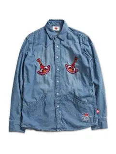 パンクドランカーズ　PUNKDRUNKERS タツノコプロ　デニムシャツ