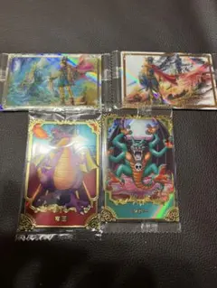 ドラクエクエスト ウエハース ～ロト三部作～ ビジュアルカード2枚　ボス2枚