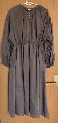 【URBAN RESEARCH DOORS 】グレー系 ロングワンピース M
